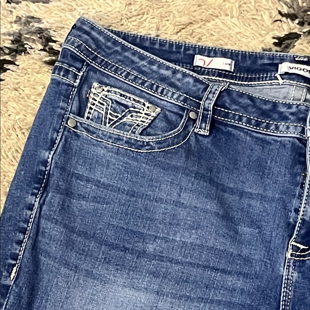 EUC Vigoss Chelsea Capri Jeans - Picture 3 of 11